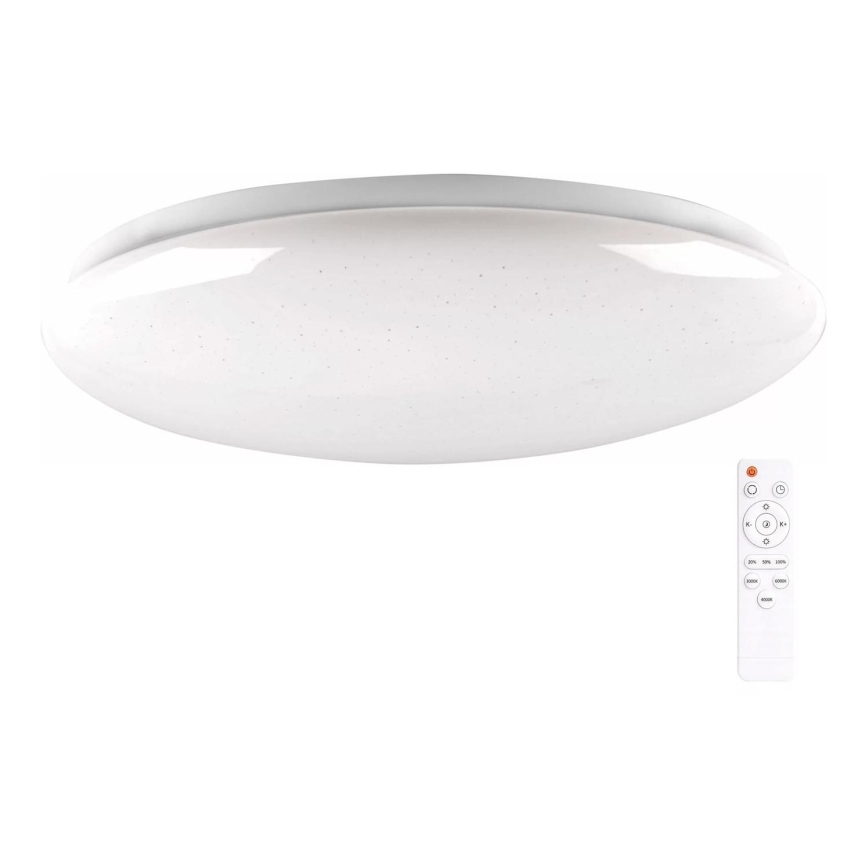 LED Stmívatelné koupelnové svítidlo PIRIUS LED/48W/230V pr. 38 cm 3000-6000K IP44 + dálkové ovládání