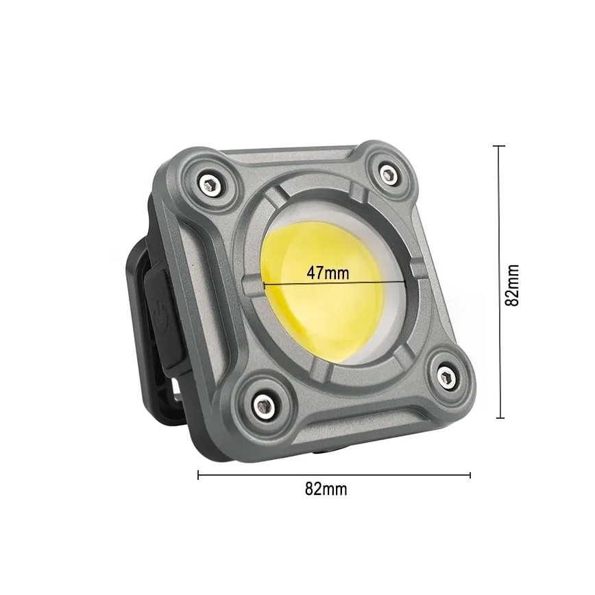 LED Stmívatelné nabíjecí pracovní svítidlo LED/15W/5V IPX4 1000 lm 2000 mAh
