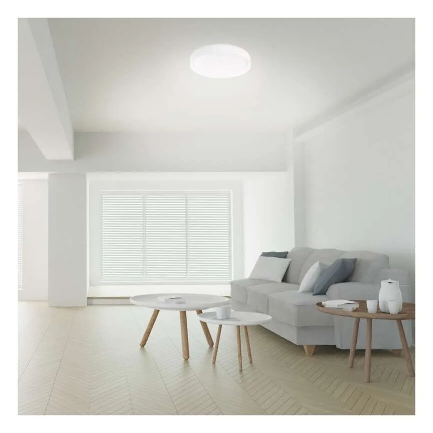 LED Stmívatelné stropní svítidlo GoSmart LED/45W/230V pr. 50 cm 2700-6500K Wi-Fi Tuya + dálkové ovládání