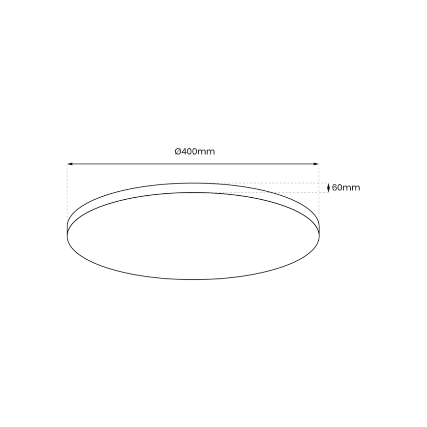 LED Stmívatelné stropní svítidlo LAYLA LED/33W/230V 3000/4000/6000K zlatá + dálkové ovládání