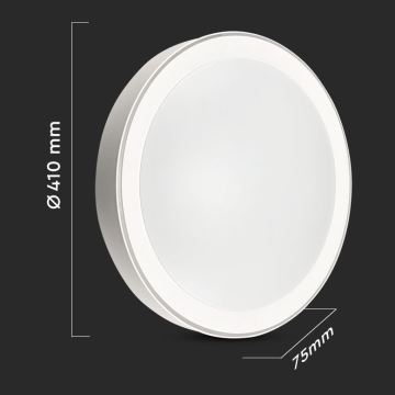 LED Stmívatelné stropní svítidlo LED/40W/230V 3000K/4000K/6500K + dálkové ovládání