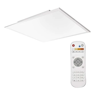 LED Stmívatelné stropní svítidlo LED/40W/230V + dálkové ovládání čtverec 2700K-6000K