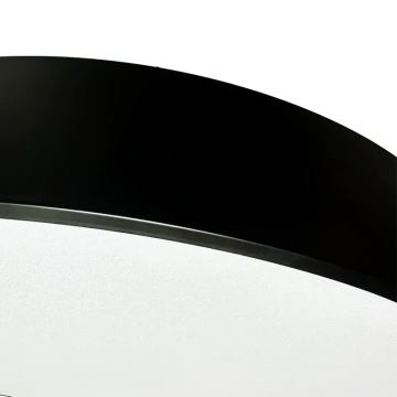 LED Stmívatelné stropní svítidlo LED/50W/230V 3000-6500K černá + dálkové ovládání