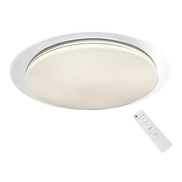 LED Stmívatelné stropní svítidlo ONTARIO LED/80W/230V 3000-6000K + dálkové ovládání