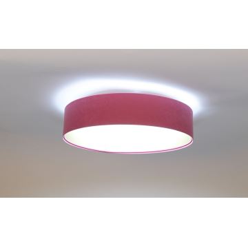 LED Stmívatelné stropní svítidlo SMART GALAXY LED/24W/230V pr. 44 cm růžová/zlatá 3000-6500K + dálkové ovládání