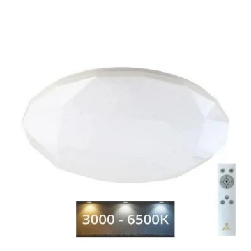 LED Stmívatelné stropní svítidlo STAR LED/48W/230V 3000-6500K + dálkové ovládání