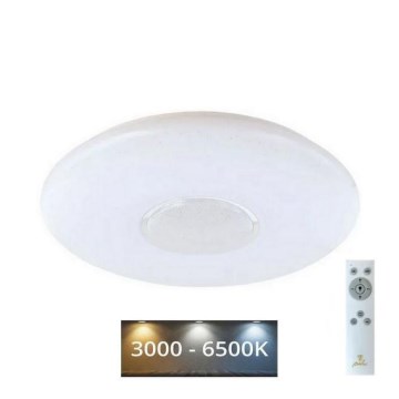 LED Stmívatelné stropní svítidlo STAR LED/48W/230V 3000-6500K + dálkové ovládání