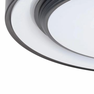 LED Stmívatelné koupelnové stropní svítidlo ZYGMUNT LED/48W/230V 3000-6000K IP44 + dálkové ovládání