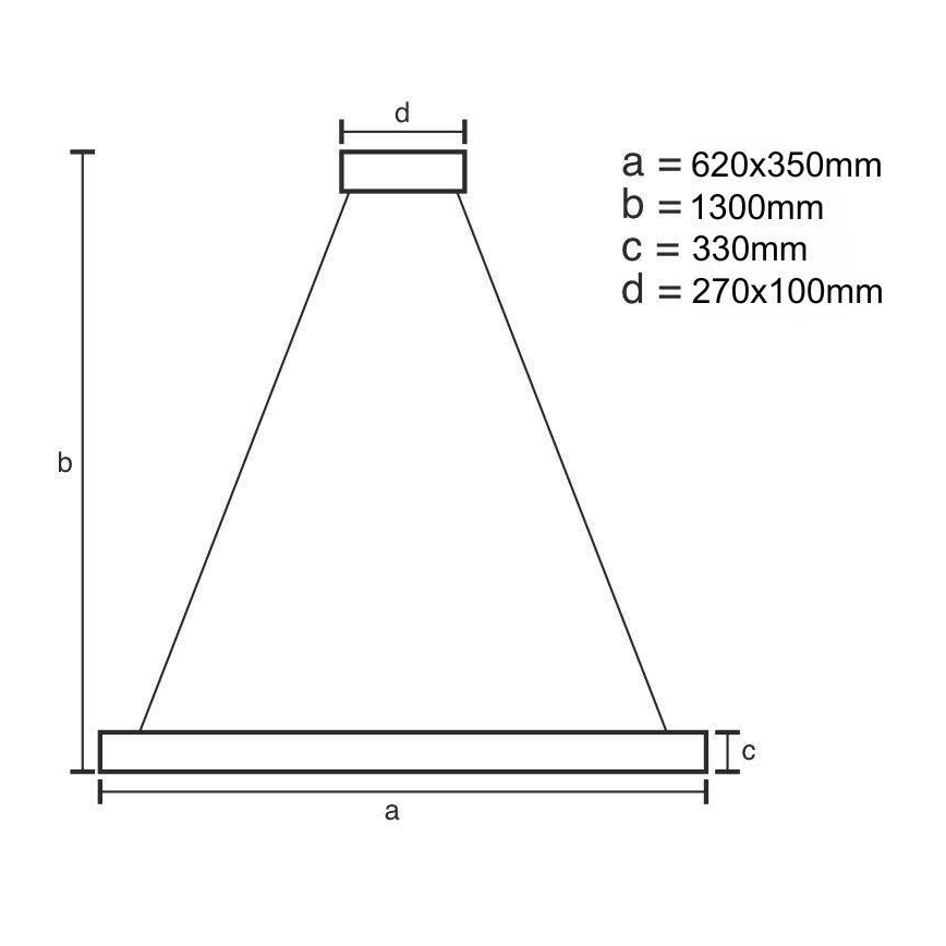 LED Stmívatelný křišťálový lustr na lanku LED/70W/230V 3000-6500K + dálkové ovládání