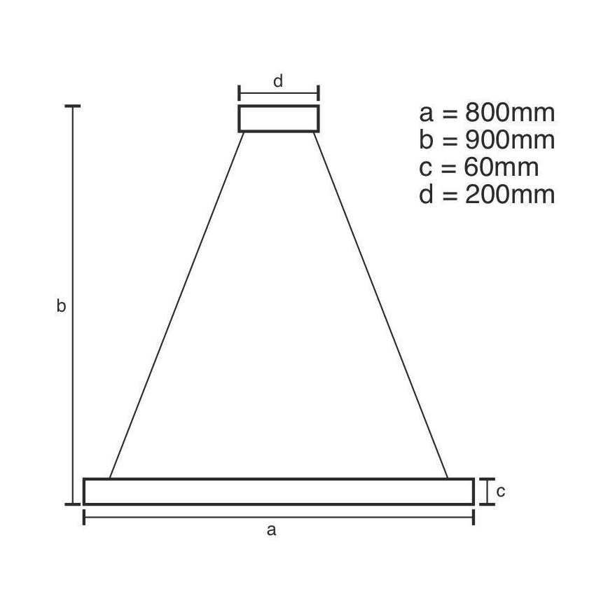 LED Stmívatelný lustr na lanku LED/110W/230V 3000-6500K + dálkové ovládání