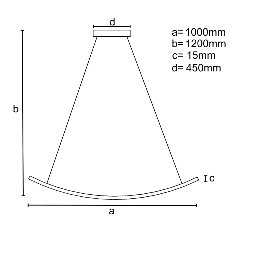 LED Stmívatelný lustr na lanku LED/70W/230V 3000-6500K + dálkové ovládání