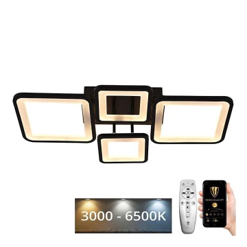 LED Stmívatelný přisazený lustr LED/70W/230V 3000-6500K + dálkové ovládání