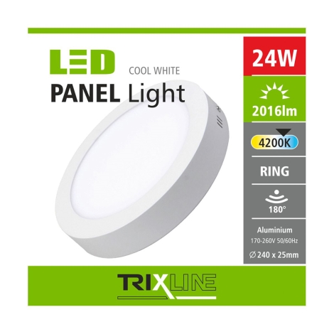 LED Stropní svítidlo LED/24W/230V 4200K