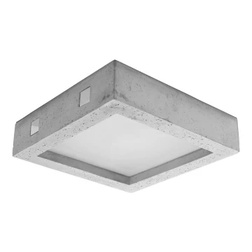 LED Stropní svítidlo RIZA LED/18W/230V beton