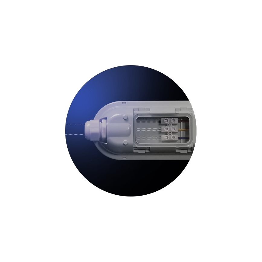 LED Technické zářivkové svítidlo LIMEA GIGANT LED/38W/230V IP65 1190mm černá