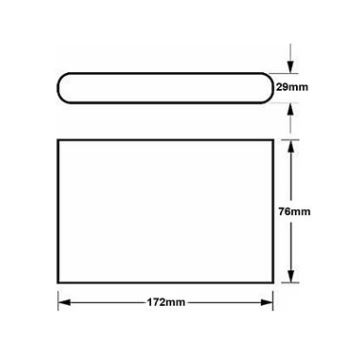 LED Venkovní nástěnné svítidlo FLOW LED/6W/230V IP54 černá