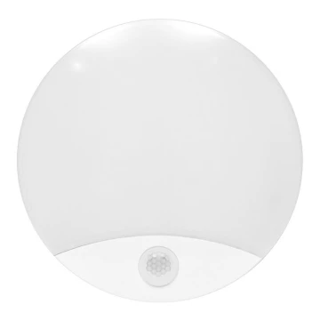 LED Venkovní nástěnné svítidlo se senzorem LORA LED/15W/230V IP44