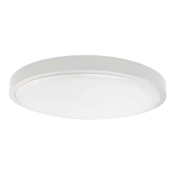 LED Venkovní stropní svítidlo se senzorem LED/24W/230V 4000K IP44 bílá