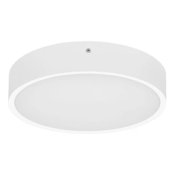 LED Venkovní stropní svítidlo se senzorem MARTIN LED/25W/230V 3000/4000K pr. 35 cm IP65 bílá