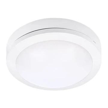 LED Venkovní stropní svítidlo SIENA LED/13W/230V IP54 pr. 17 cm bílá