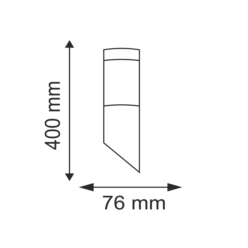 LED Venkovní svítidlo LIVIA 1xE27/6W/230V IP44