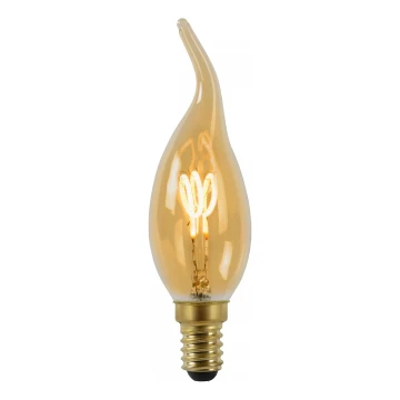 LED Žárovka AMBER E14/3W/230V - Lucide 49036/03/62