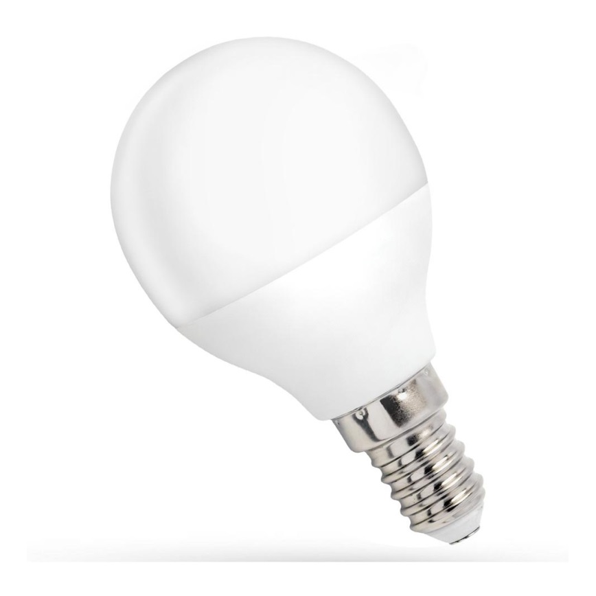 LED Žárovka BALL E14/4W/230V 6000K