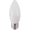 LED Žárovka C35 E27/6W/230V 2700K