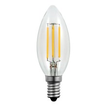 LED Žárovka C37 E14/4W/230V 3000K