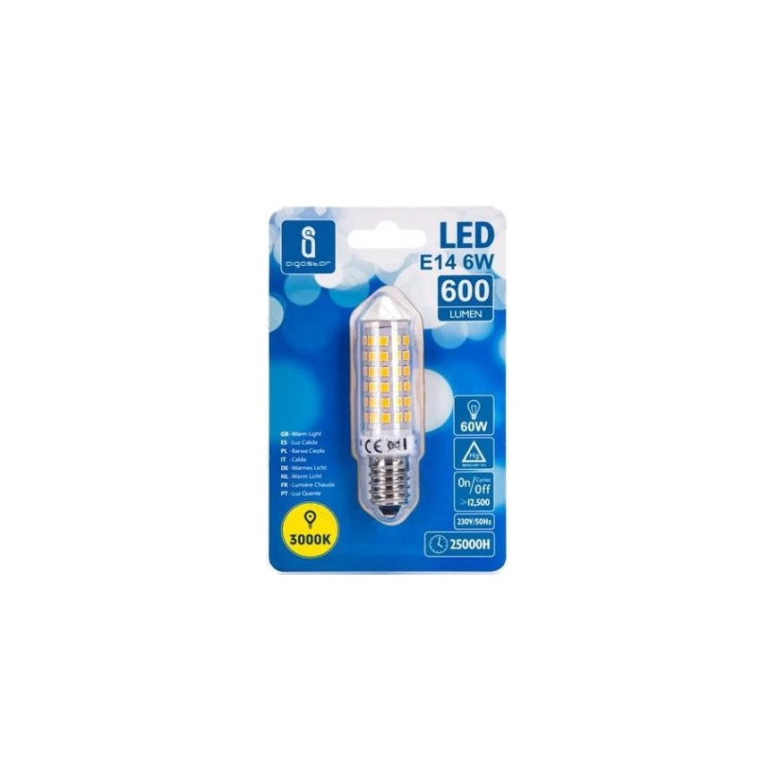 LED Žárovka E14/6W/230V 3000K - Aigostar