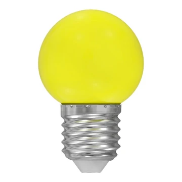 LED žárovka E27/1W/230V žlutá