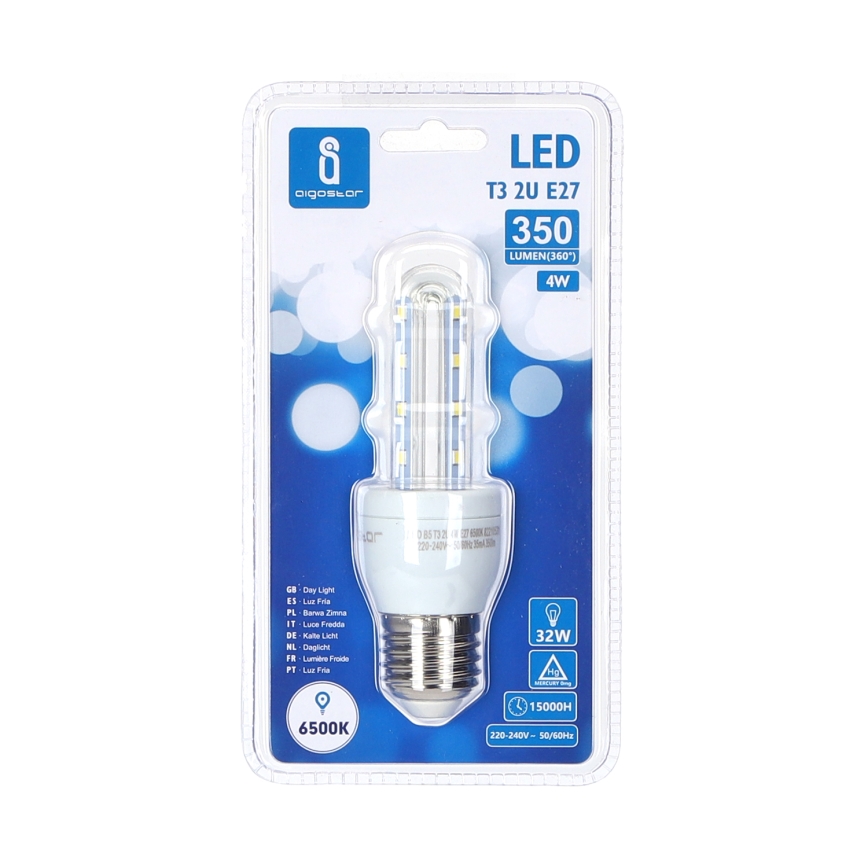 LED Žárovka E27/4W/230V 6500K - Aigostar