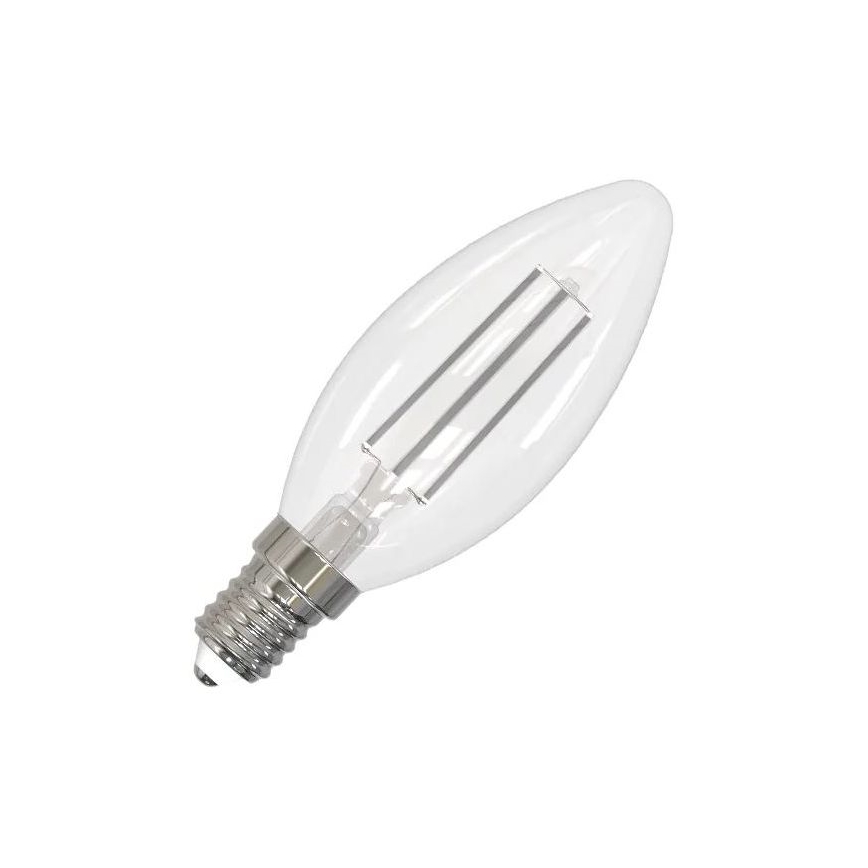 LED Žárovka BÍLÝ FILAMENT C35 E14/4,5W/230V 3000K