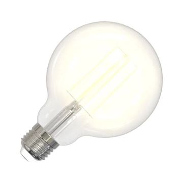 LED Žárovka BÍLÝ FILAMENT G95 E27/13W/230V 3000K