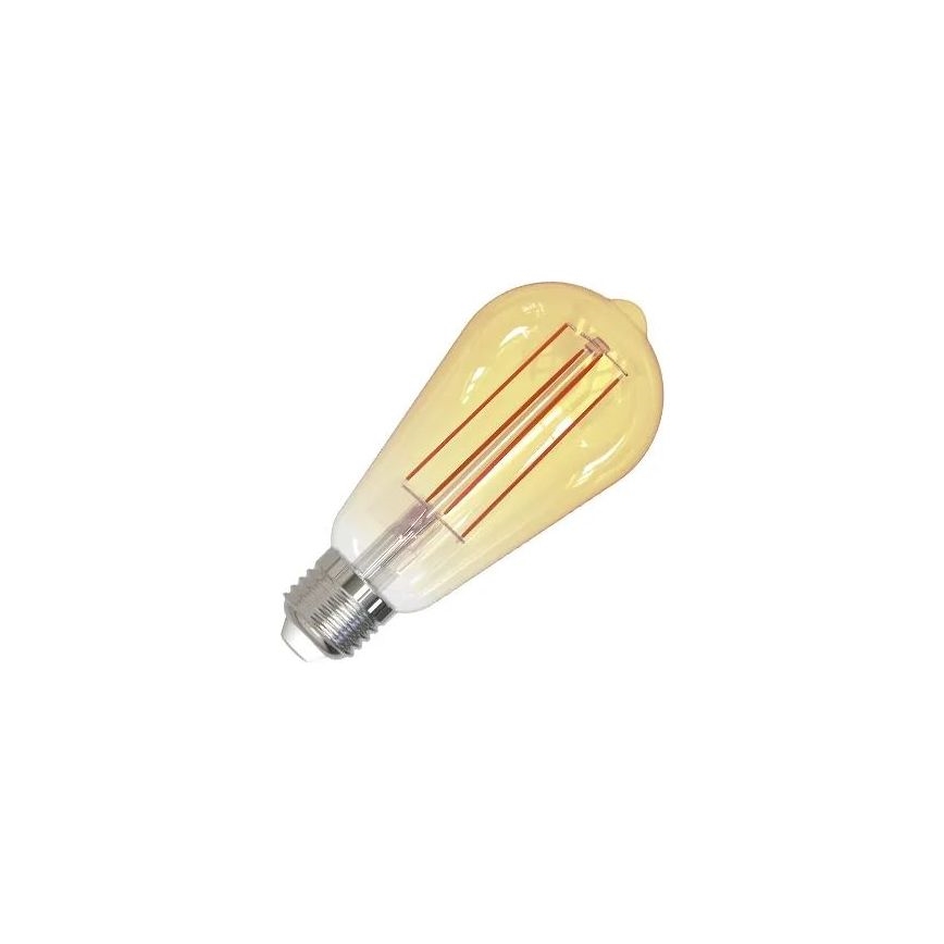 LED Žárovka FILAMENT SLIM VINTAGE ST64 E27/4,5W/230V 1800K