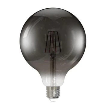 LED Žárovka FILAMENT SMOKE G125 E27/4W/230V 2000K