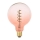 LED Žárovka FILAMENT SPIRAL G125 E27/4W/230V 2000K růžová