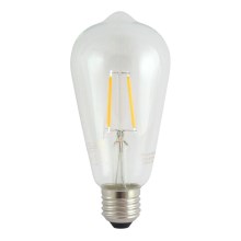 LED Žárovka FILAMENT VINTAGE ST64 E27/4W/230V 2700K