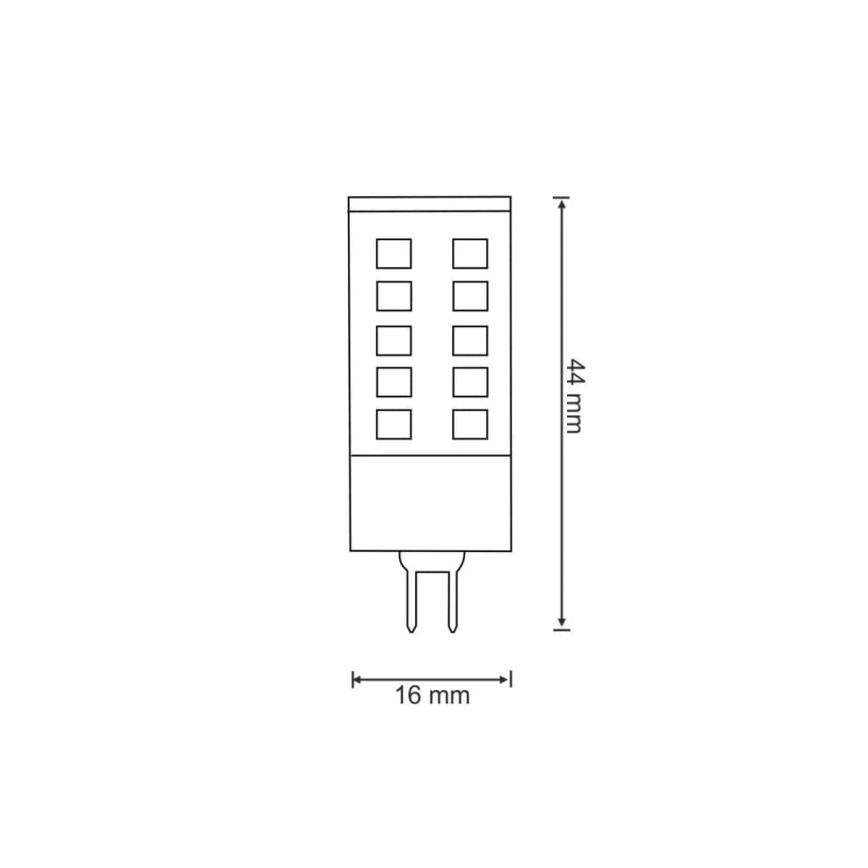 LED Žárovka G4/3W/12V 6500K