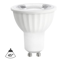 LED Žárovka GU10/6W/230V 4000K 45° bílá