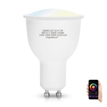 LED Žárovka GU10/7W/230V 3000-6500K Wi-Fi - Aigostar