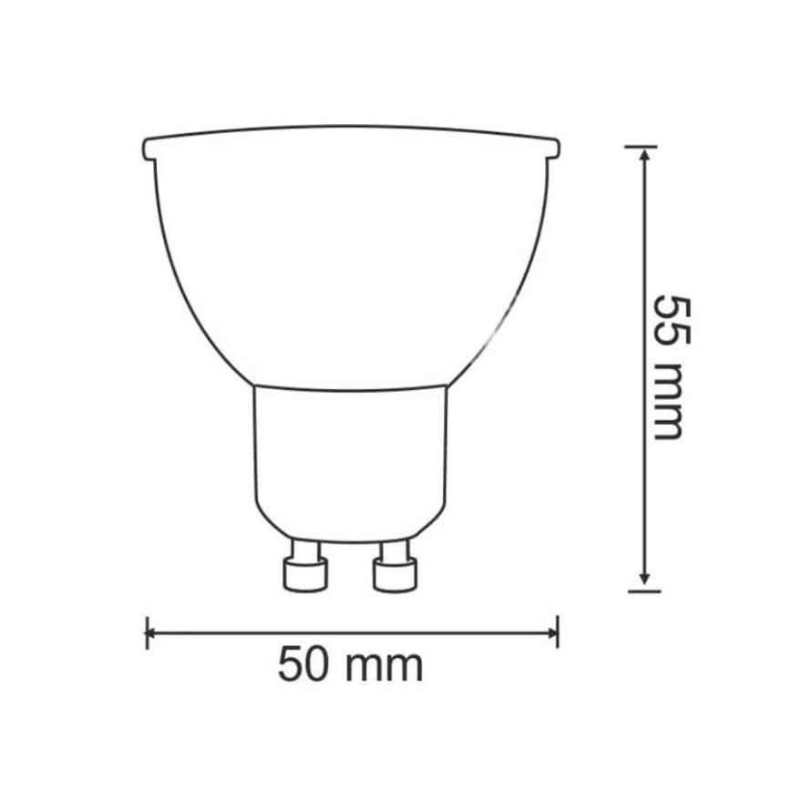 LED Žárovka GU10/7W/230V 3000K