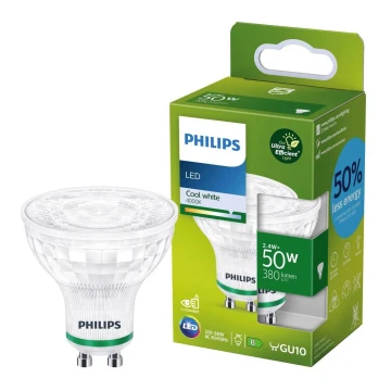 LED Žárovka Philips GU10/2,4W/230V 4000K