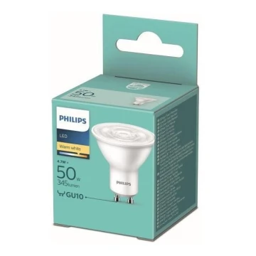 LED Žárovka Philips GU10/4,7W/230V 2700K