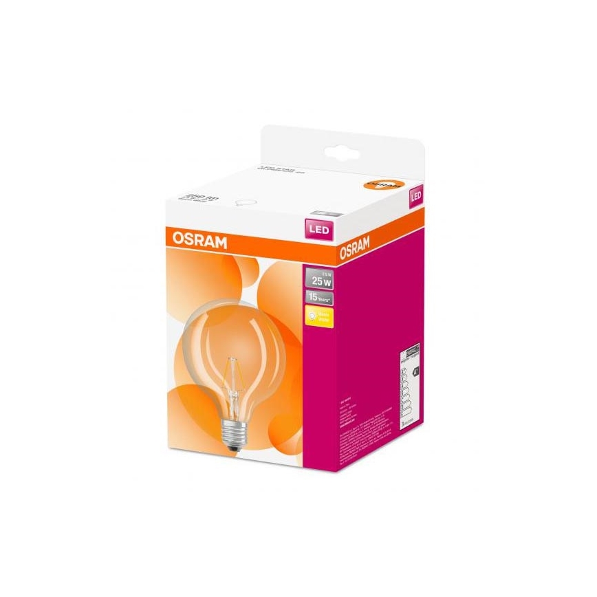 LED Žárovka RETROFIT E27/2,5W/230V 2700K - Osram