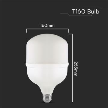 LED Žárovka T160 E40 E27/60W/230V 6500K