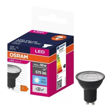 LED Žárovka VALUE PAR16 GU10/6,9W/230V 4000K 120° - Ledvance