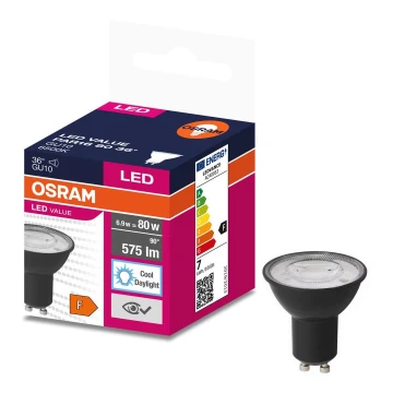 LED Žárovka VALUE PAR16 GU10/6,9W/230V 4000K 36° - Ledvance