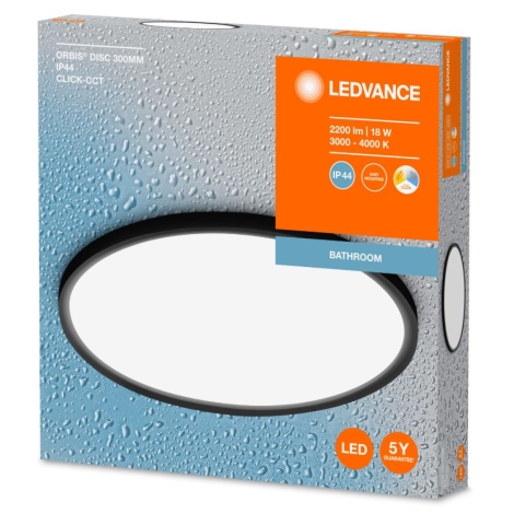 Ledvance - LED Koupelnové stropní svítidlo DISC LED/18W/230V 3000/4000K IP44