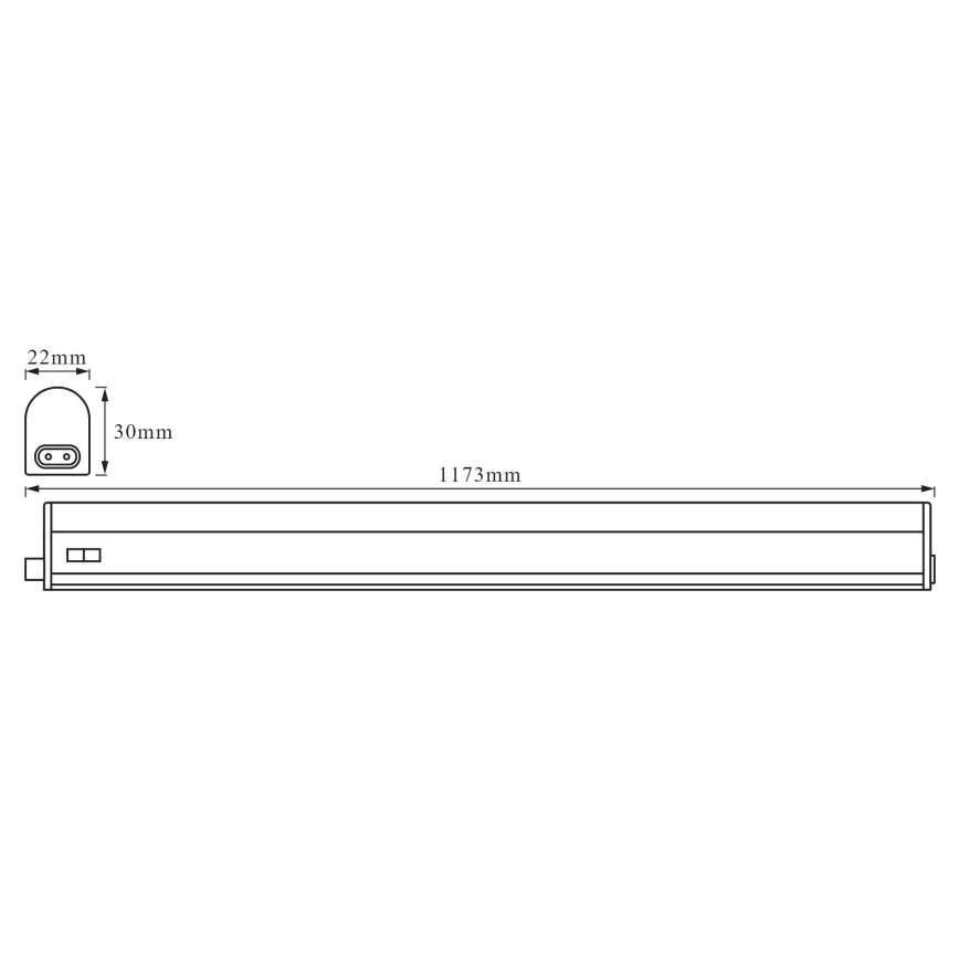 Ledvance - LED Podlinkové svítidlo BATTEN LED/14W/230V